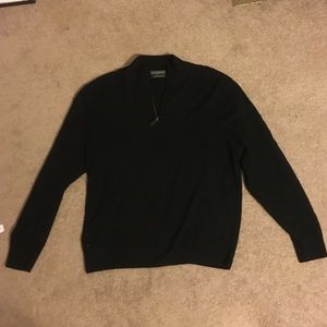 Giasone cashmere sweater. XL. Black.