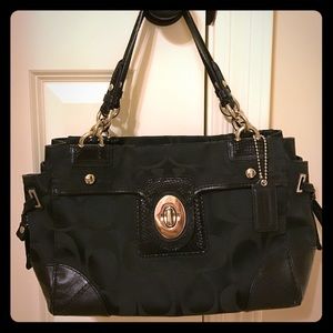 Coach Peyton Signature Sateen Carryall 14507