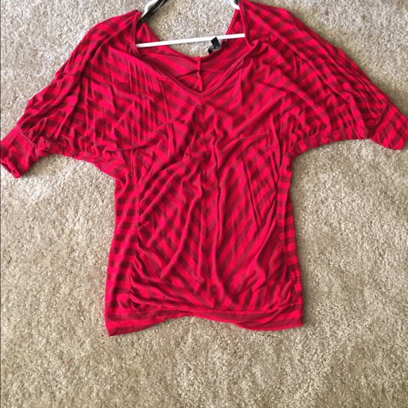 Bebe XS red top