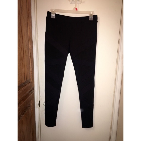 F21 mesh leggings