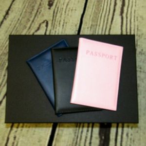 Blue Passport Cover