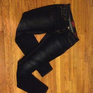 Dark blue skinny jeans