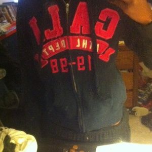 Dark blue light weight Cali jacket