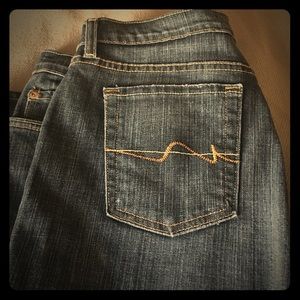 David Kahn black rinse jeans