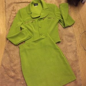 Super cute lime green suit