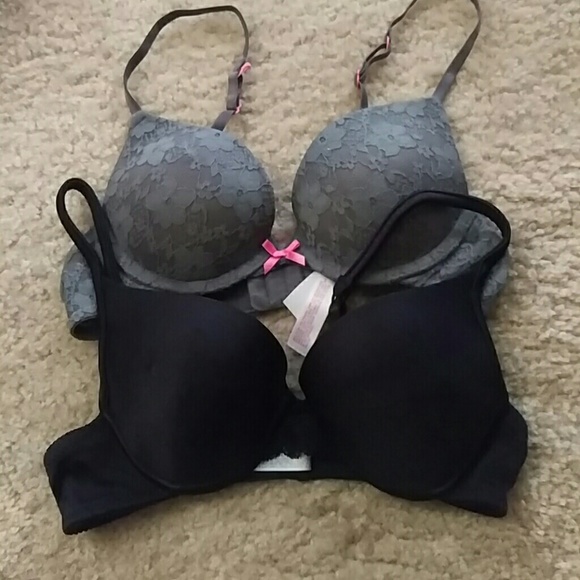 Two push up bras