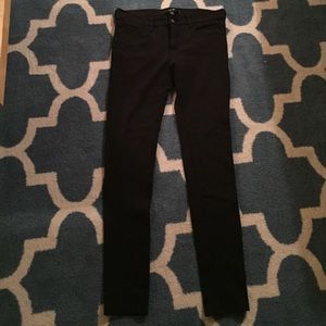 Joes jeans black skinny leggings