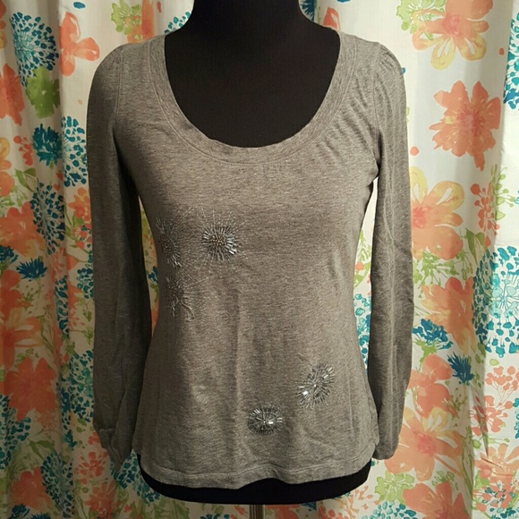 Loft Sequin Longsleeve Tee
