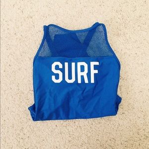 NWT Surf one piece bathing suit