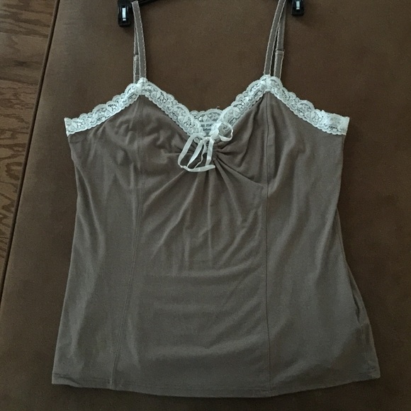 Tank top with spaghetti straps