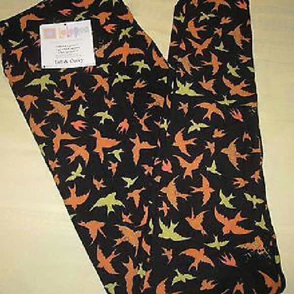Lularoe tc birds on black
