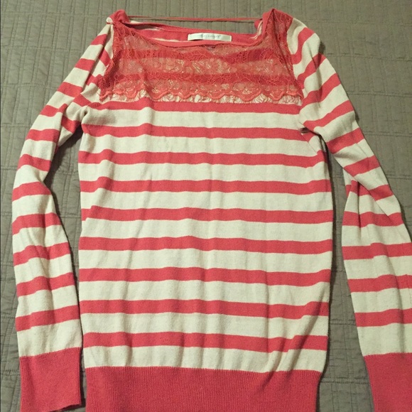 LC Lauren Conrad Striped Sweater