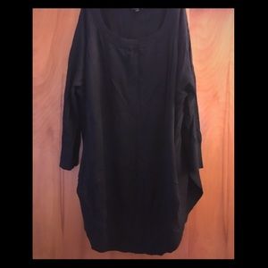 Oversized Black Express Sweater