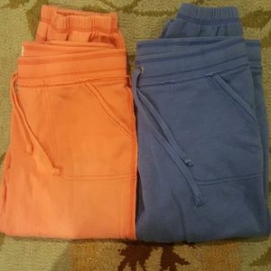 Two pairs of aerie sweatpants