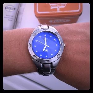 fossil watch ladies waterproof