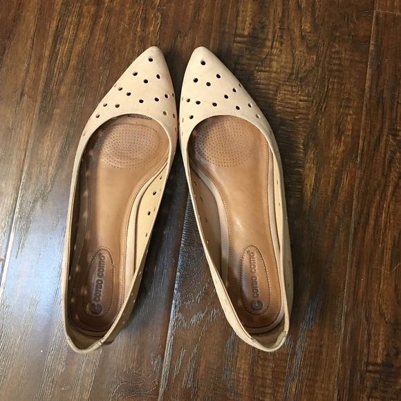 Corso Como blush flats