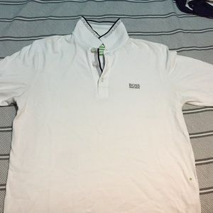 Hugo Boss green polo