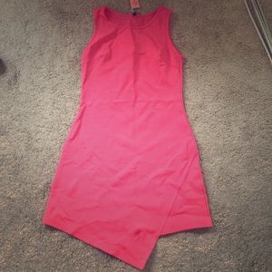 Women's pink dress