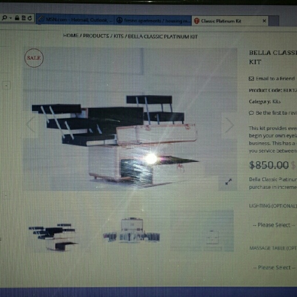 BELLA EYELASH EXTENTION PLATINUM KIT