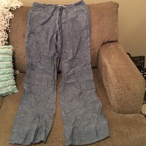 Max Studio Linen Pants
