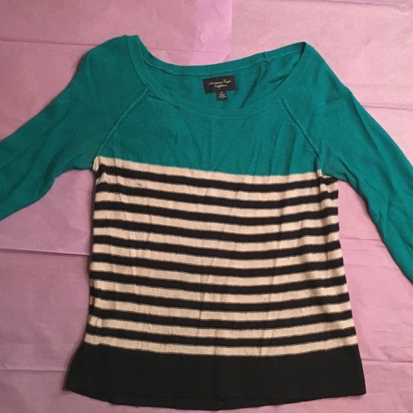 American Eagle Outfitters Striped Knit Sweater - Picture 1 of 3