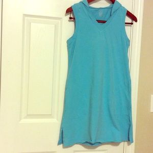 Sleeveless Hoodie Dress