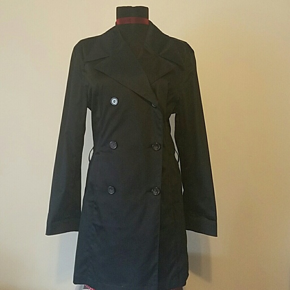 New Black Aichaku-shiyo Trench Coat
