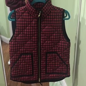 ¡LAST CHANCE! Checkered J.Crew Puffer Vest