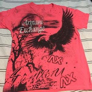 Armani v neck tee