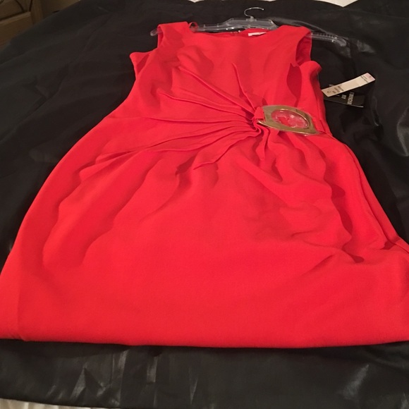 Studio One Red Dress - Picture 2 of 4