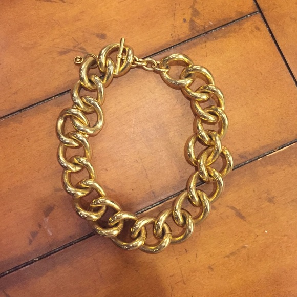 Gold Michael Kors Link Necklace