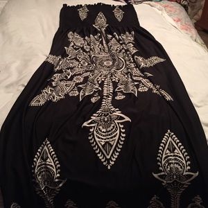 Cute casual tube top dress