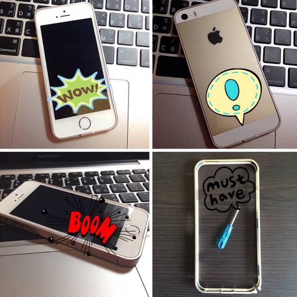 Metal Frame Case for iPhone 5/5S/SE