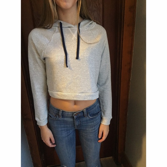 Top Shop crop sweatshirt