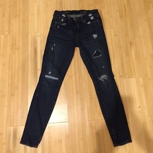 JCrew toothpick jeans 26