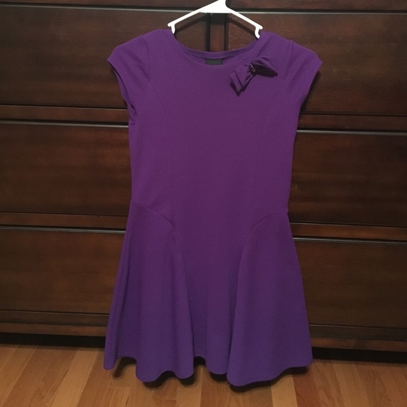 Girls purple dress