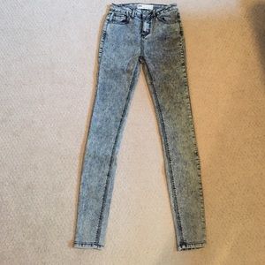 Tilly's RSQ acid wash black jeans