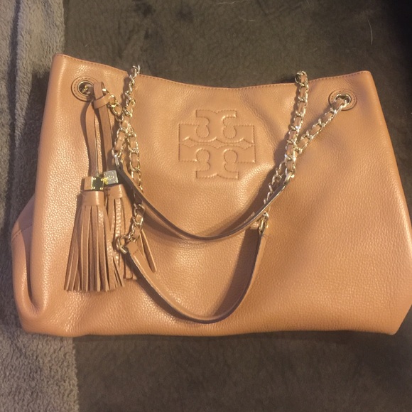 Tory burch tassel tote