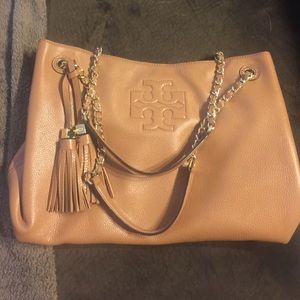 Tory burch tassel tote