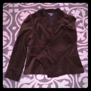 Suede Brown Blazer