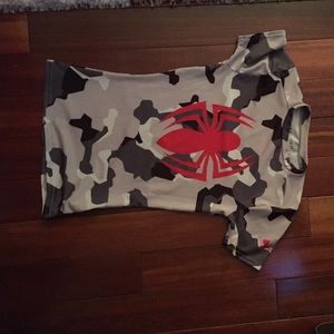 Under Armour fitted Spider-Man shirt