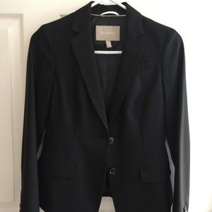 BR Black blazer in 00P, lightweight wool