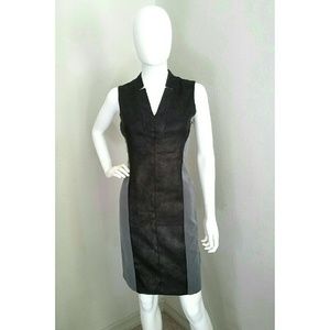 Grey and Black Shimmer Dress