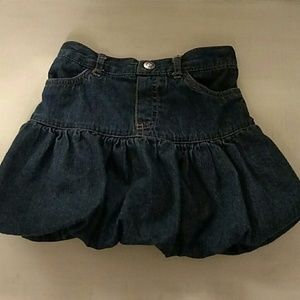 Girls denim skirt