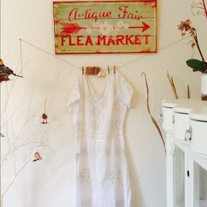 Free People Embroidered Dress