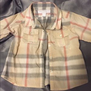 Infant Boys Burberry Shirt