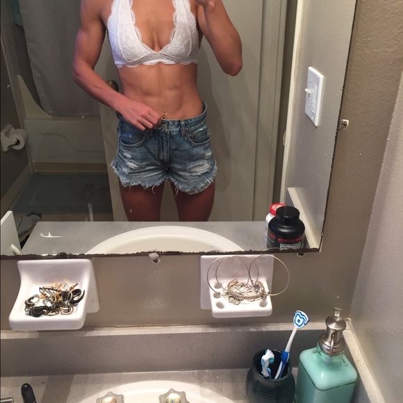 Ae high waisted festival shorts