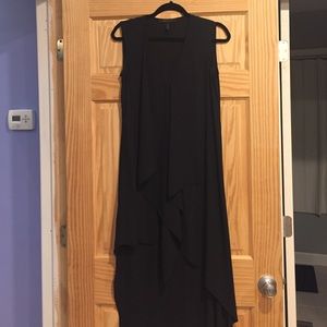 BCBG Max Azria Black Ruffle Dress