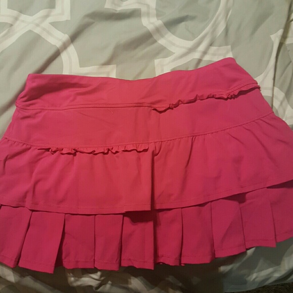 Pink Exercise Skirt