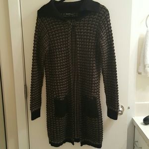 Berretti long knit cardigan
